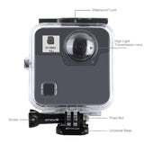 Waterproof Diving Case for Gopro Fusion - 45m Depth - Top-Down View