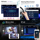 6.2 Inch Dual Spindle Hd Car Mp5 Player With Carplay - Standard + 4 Camera - Low Angle