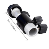 Black D-Type Flash Light Stand Bracket - Compact Design - Top-Down View
