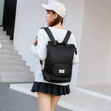 Medium Waterproof Usb Laptop Backpack - Front View