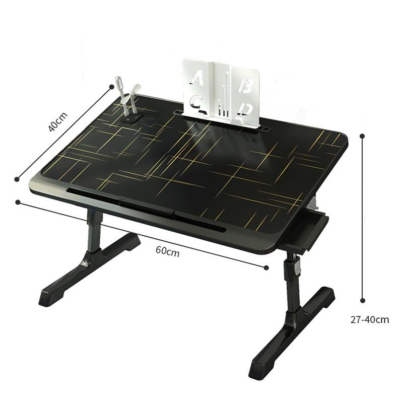 Foldable Bed Desk - Lifts for Easy