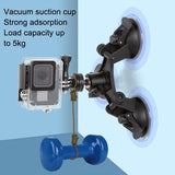 Universal Car Suction Cup Mount for Video Shooting - Rear View