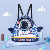 Kids' Cartoon Swim Bag Waterproof Dry / Wet Portable - Small Astronaut - Extra Image