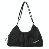 Swim Bag with Shoe Compartment - Beige Dry / Wet Separation - Black