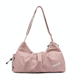 Swim Bag with Shoe Compartment - Beige Dry / Wet Separation - Black