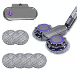Electric Mop Cleaning Head with Water Tank for Dyson V7 / V8 / V10 / V11 - Front View