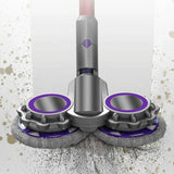 Electric Mop Cleaning Head with Water Tank for Dyson V7 / V8 / V10 / V11 - Top-Down View