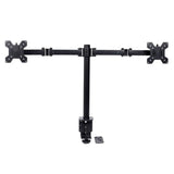 Double Screen Desktop Monitor Stand - Lifting Bracket - Front View
