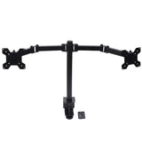 Double Screen Desktop Monitor Stand - Lifting Bracket - Side View