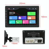 10.1 Inch Full Screen Car Mp5 Player With Wired Carplay - Standard + 4 Camera - Top-Down View