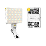 Rechargeable Clip Fill Light - 60 Leds 3 Light Modes Front & Back Clip a Type Blue - B Type Blue - Front View