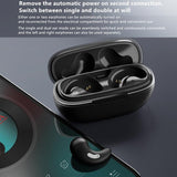 Bluetooth Earphones with Charging Case for Restful Sleep - White Wihout Silicone Case - Close-Up Angle