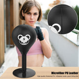 Desktop Speed Ball For Boxing Training - Bear Design With Gloves & Pump - Monkey+Pump - Extra Image