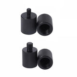 2-Pack Microphone Screw Adapters F10 5 / 8-27 Female To 3 / 8 Male - Side View
