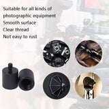 2-Pack Microphone Screw Adapters F10 5 / 8-27 Female To 3 / 8 Male - Rear View