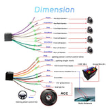 6.9 Inch Car Mp5 Player With Carplay Function & Backup Camera - Standard + 12 Light Camera - Extra Image