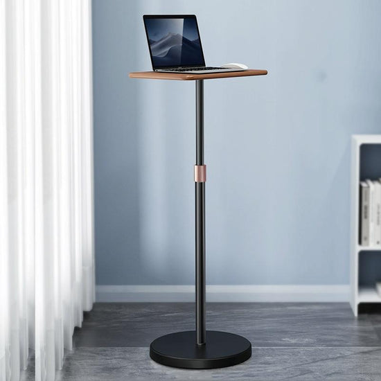 Adjustable Laptop Stand for Workbench - Compact Design