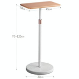 Adjustable Laptop Stand for Workbench - Compact Design - Top-Down View