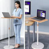 Adjustable Laptop Stand for Workbench - Compact Design - Close-Up Angle