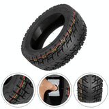 10x3.0 Ulip Electric Scooter Tire for Dualtron Zero 10x - Off-road Thickened Tubeless - 10 Inch - With Gas Nozzle - 45-Degree Angle