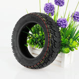 10x3.0 Ulip Electric Scooter Tire for Dualtron Zero 10x - Off-road Thickened Tubeless - 10 Inch - With Gas Nozzle - Close-Up Angle