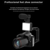 Dual-Camera Night Vision 64 Million Pixel High-Definition Wifi Digital Camera Standard & Fill Light - Standard+Fill Light - Rear View