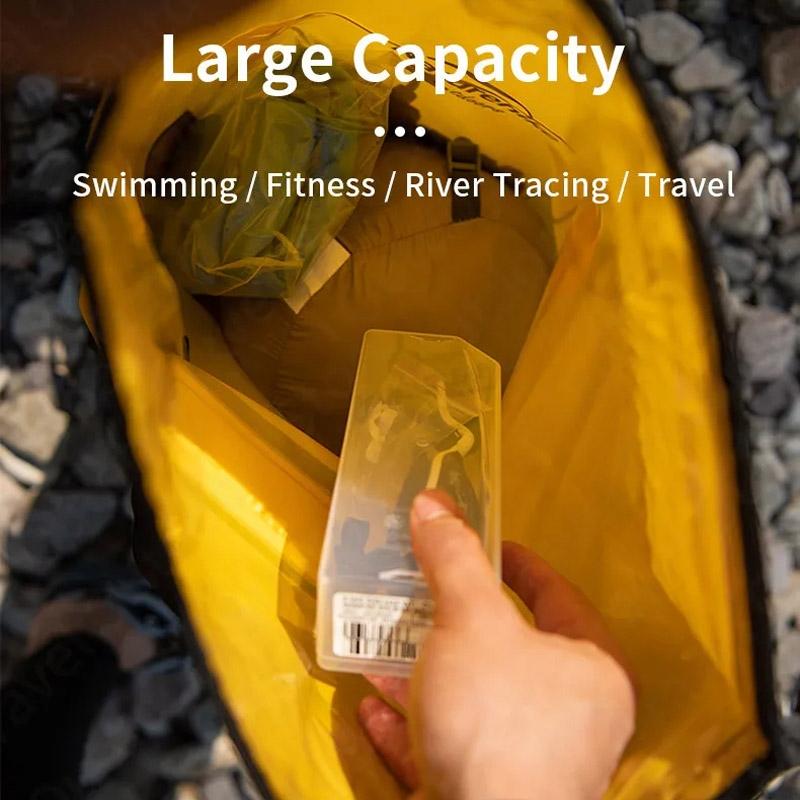 Waterproof Bag For Outdoor Water Activities 20L Khaki - 20L Yellow