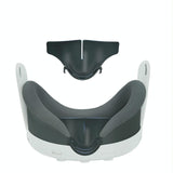 2-piece Vr Nose Pad Mask for Meta Quest 3 - Face Cover Set - 2Pcs /Set - Top-Down View