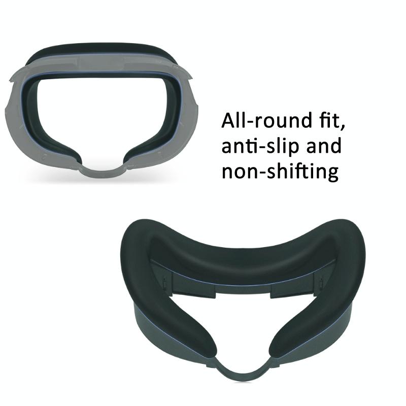 2-piece Vr Nose Pad Mask for Meta Quest 3 - Face Cover Set - 2Pcs /Set