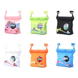 Waterproof One Shoulder Crossbody Bag For Drifting And Diving Small Black - Side View