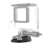 Aluminum Quick Release Tripod Mount for Sports Camera - 4 Holes - Low Angle