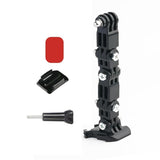 Helmet Mount Set - 2 Adhesive Arms for Multi-angle Fixing for Gopro - Front View