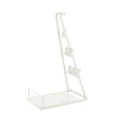 Universal Non-punch Vacuum Cleaner Floor Storage Bracket for Dyson - White - Side View