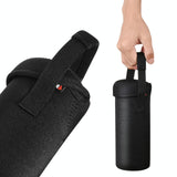 Portable Neoprene Speaker Bag for Ue Boom 3 with Velvet Lining - Side View