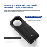 Amagisn Silicone Protective Cover for Insta360 X3 Body - Body+Lens Case (Blue)