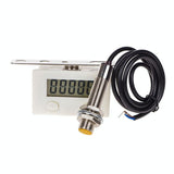 Industrial Magnetic Sensor Switch Punch Counter - Digital Display - Front View