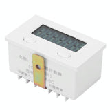 Industrial Magnetic Sensor Switch Punch Counter - Digital Display - Top-Down View
