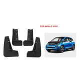 For Bmw I3 Electric 2020-2021 4Pcs / Set Car Auto Soft Plastic Splash Flaps Fender Guard - Side View