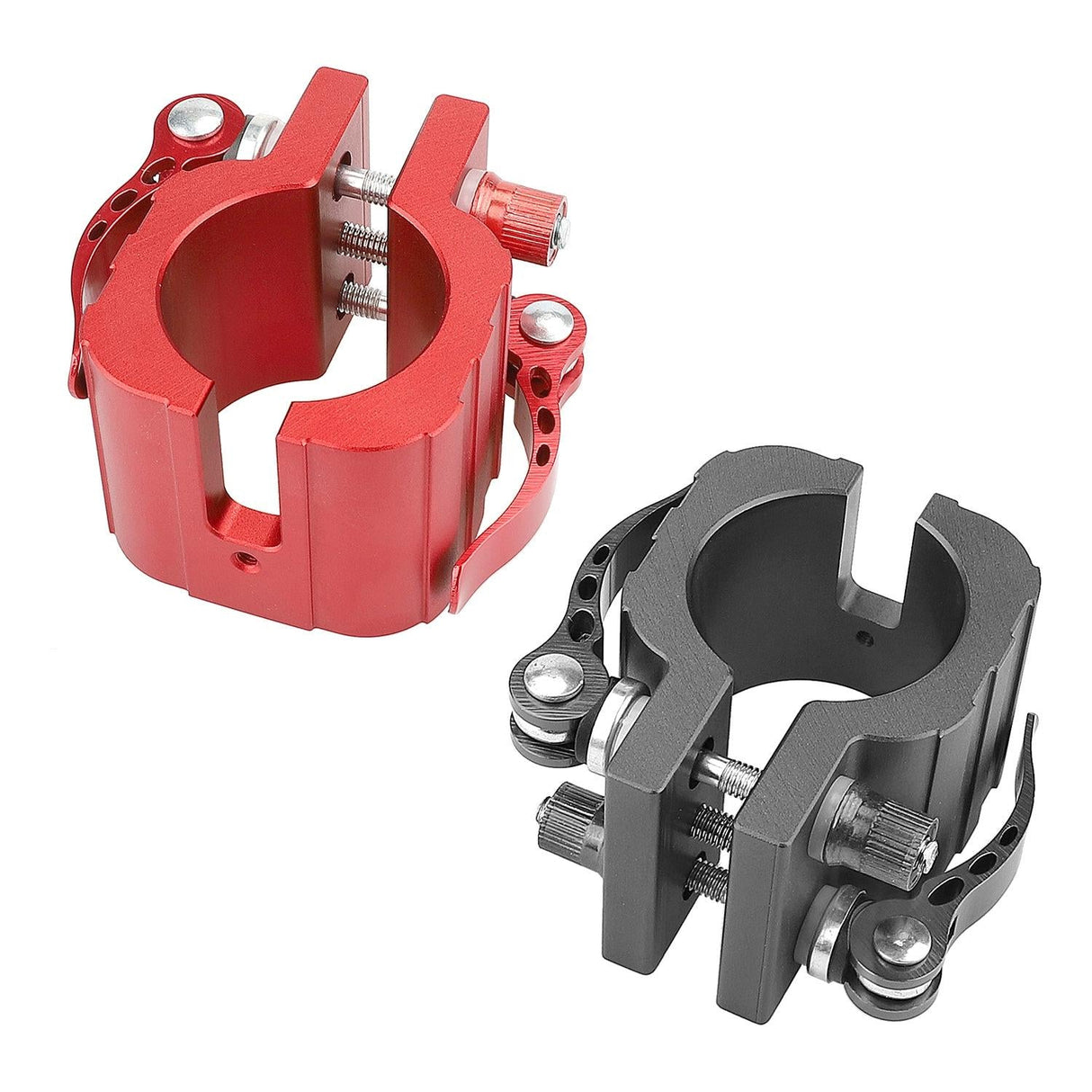 Red Folding Clamp with Pad for Electric Scooter