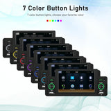 5 Inch Car Mp5 Inch Player W / Bluetooth & Microphone - Standard + 4 Lights Camera - Extra Image