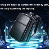 Waterproof Travel Laptop Backpack With Usb & Type-C Port - Large Capacity - Deluxe - Extra Image