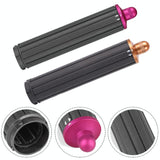 Enhanced Long Curling Nozzle for Dyson Airwrap Hair Dryer - Golden - Side View