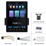9.5 Inch Carplay Mp5 Player With 4 Light Camera - Standard Style - Side View