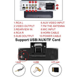 9.5 Inch Carplay Mp5 Player With 4 Light Camera - Standard Style - 45-Degree Angle