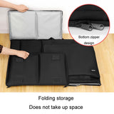 Desktop Computer Storage Bag - Single Layer for 24 Monitor and Keyboard - Rear View