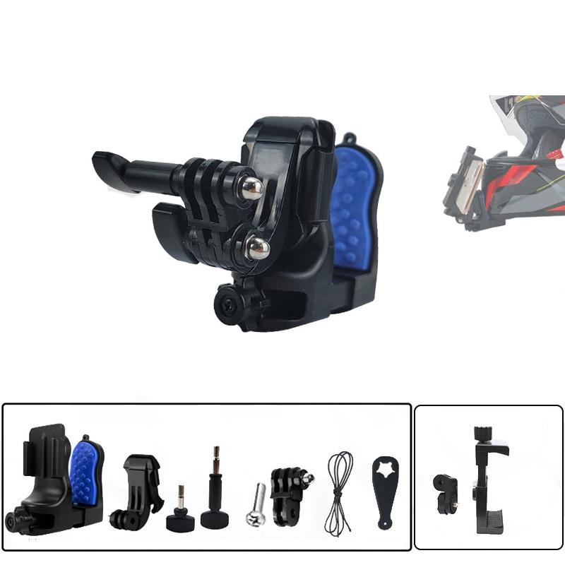 Universal Motorcycle Helmet Mount for Gopro Dji and Sjcam Cameras - Set 2