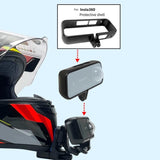 Universal Motorcycle Helmet Mount for Gopro Dji and Sjcam Cameras - Set 2