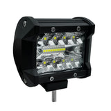 4 Inch 15W 1500Lm Led Strip Lamp Working Refit Off - Road Vehicle Light Roof Strip Light - Front View