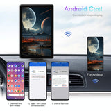8 Inch Full Touch Car Screen Player - Horizontal / Vertical Carplay / Android Auto - With Camera