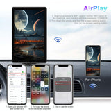 8 Inch Full Touch Car Screen Player - Horizontal / Vertical Carplay / Android Auto - With Camera - Close-Up Angle
